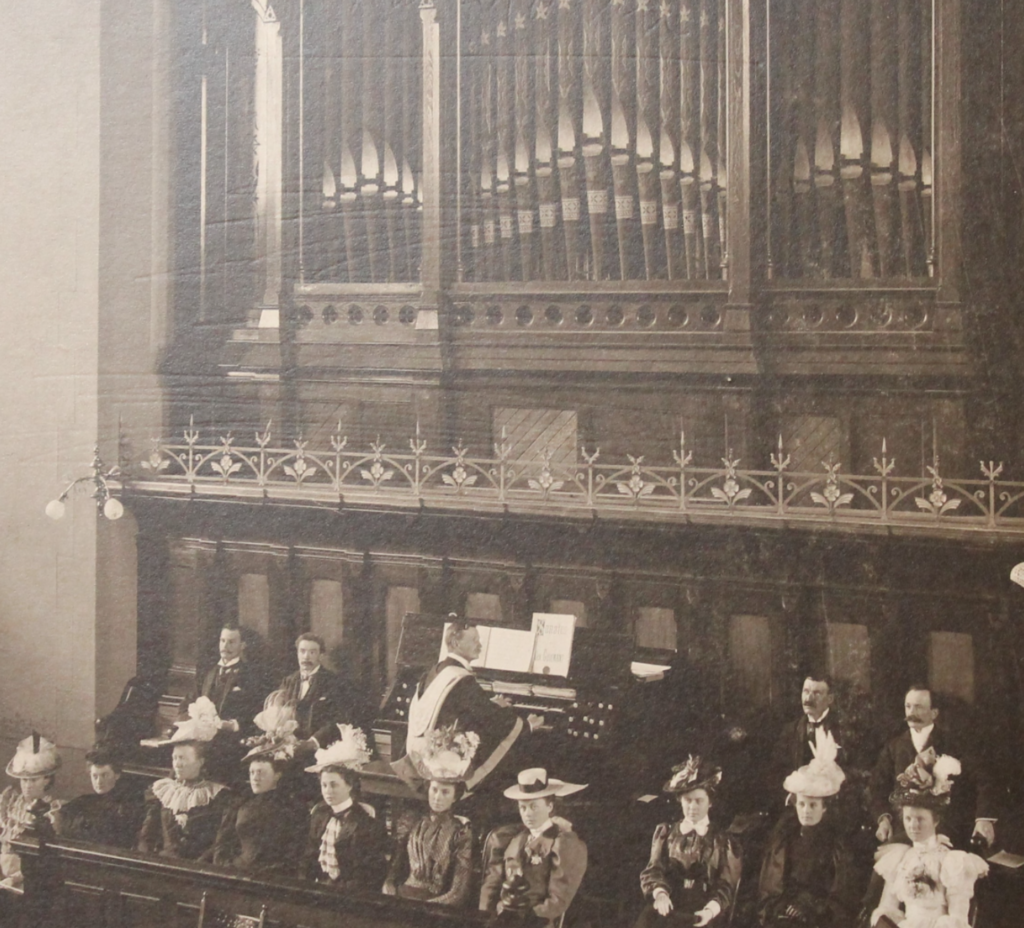 St Andrew's first organ