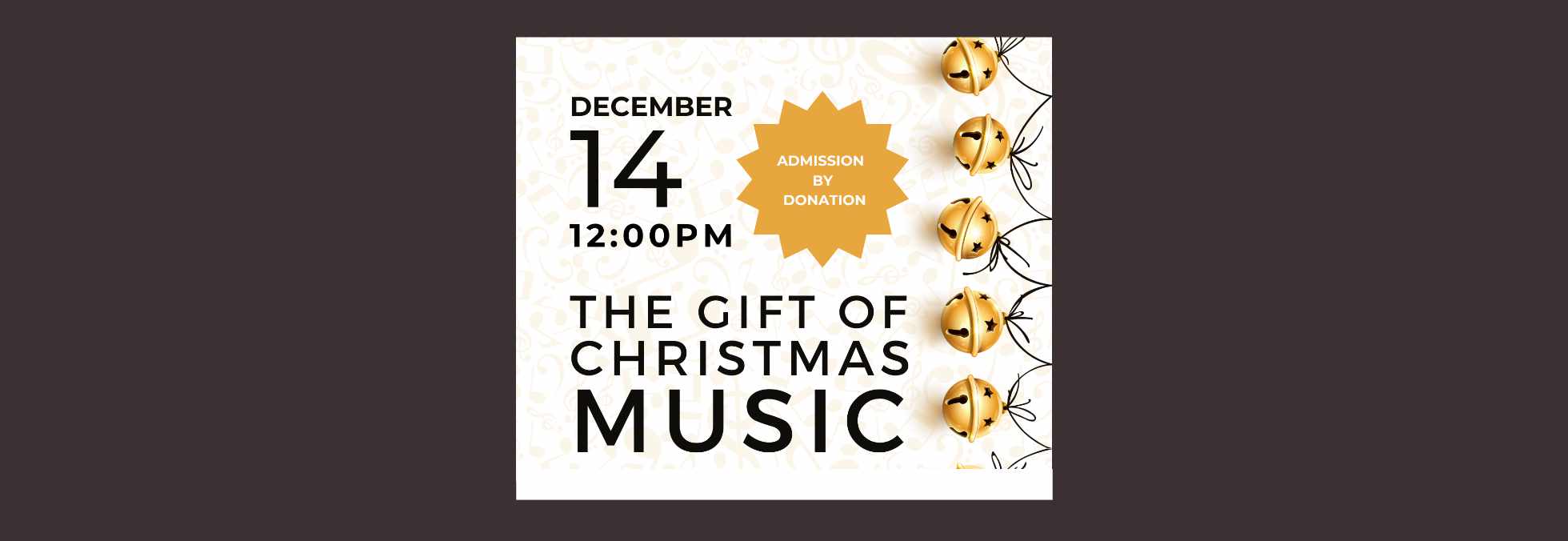 The Gift of Christmas Music at St. Andrew's on Dec 14